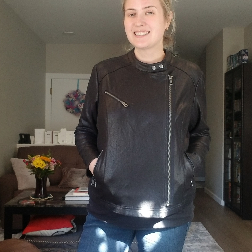 Lane Bryant size 16 black jacket